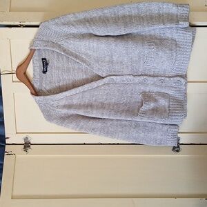 Whispers New York Size 10 Woman's Gray Sweater